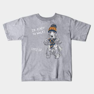 English Cocker Spaniel Kids T-Shirt